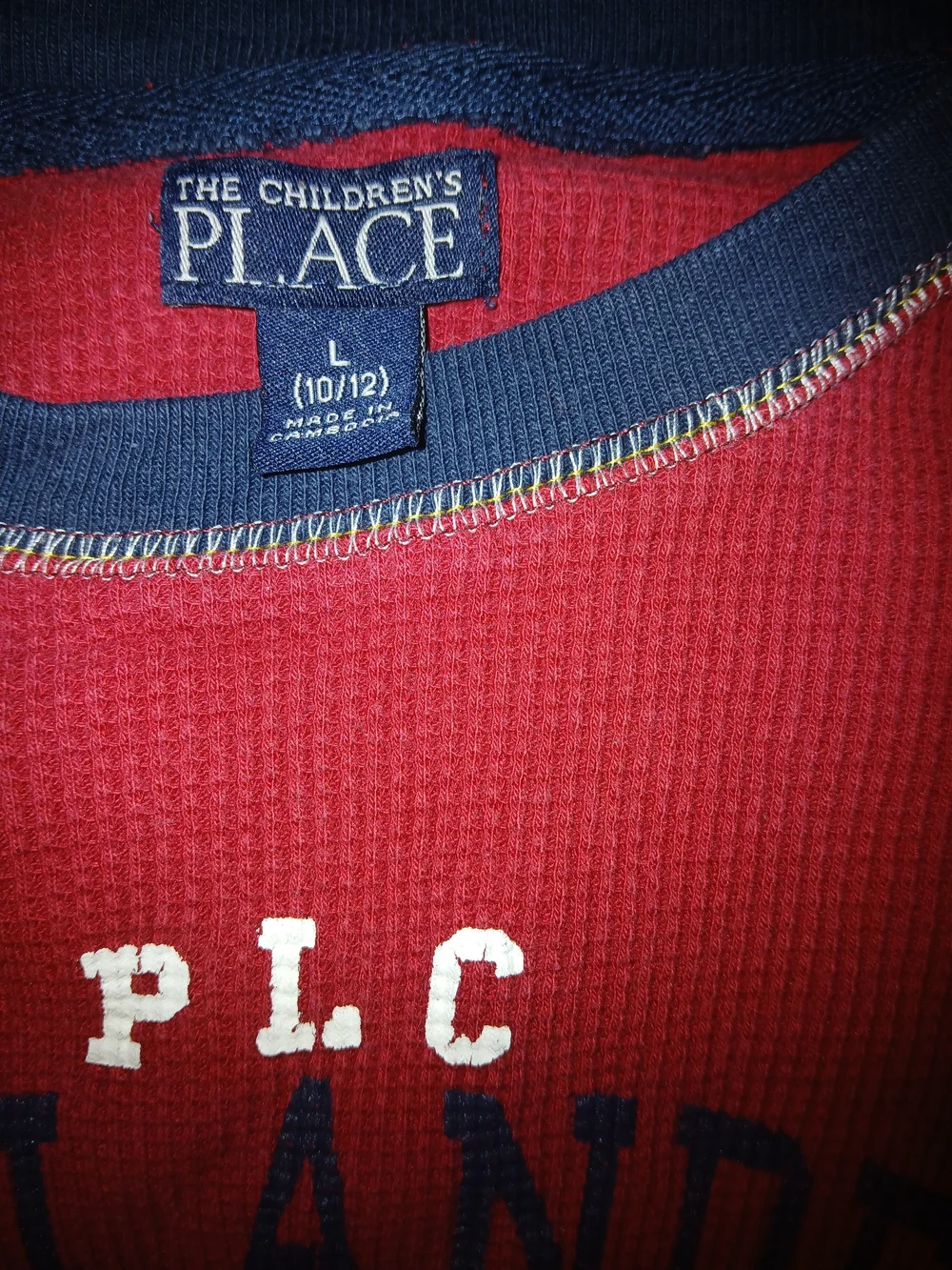 The Children's Place Red 'Woodlanders Basketball' Long-Sleeve Tee